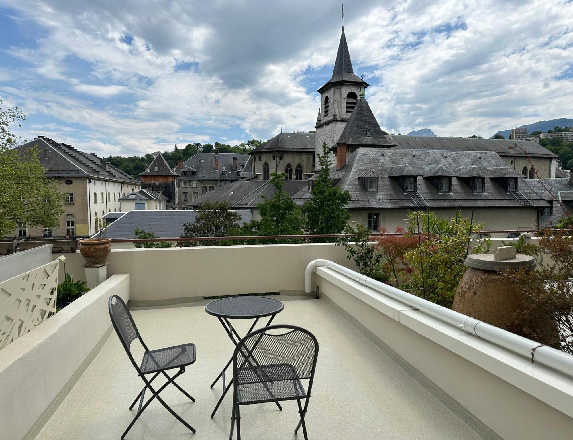 Ma Terrasse Sur Le Musee Daire Chambéry Dış mekan fotoğraf